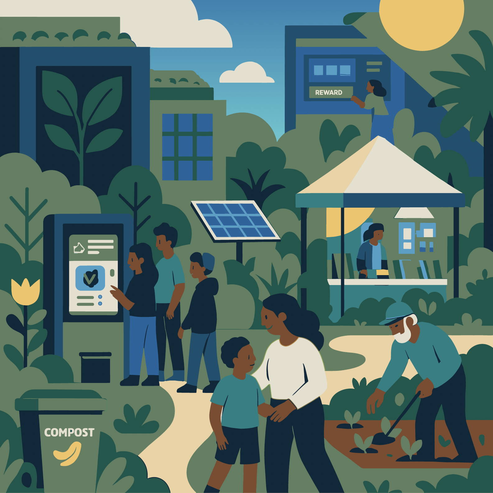 Basoro Sustainability Foundation Mission Illustration